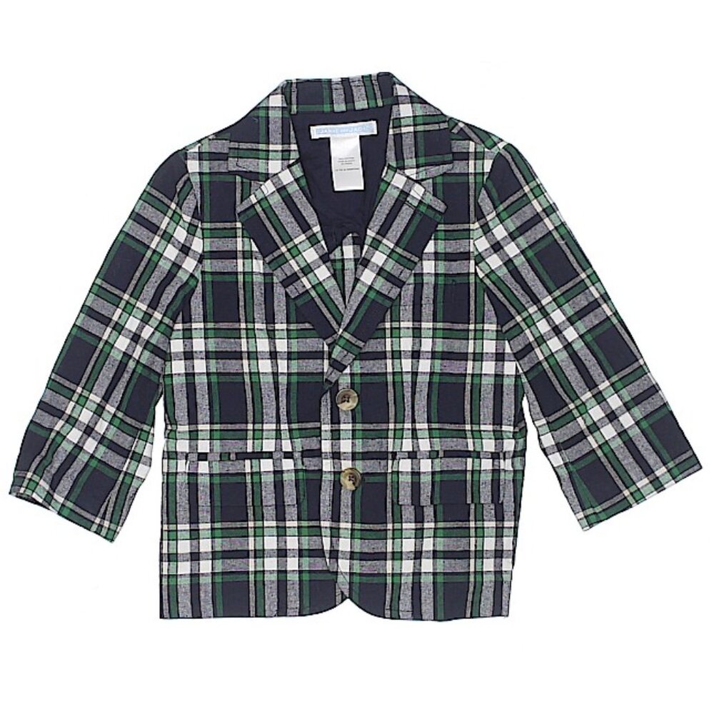 Janie and Jack Plaid Blazer